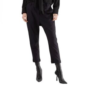 TWP Gwen Stretch Wool Ankle Pants Navy Blue Womens 8